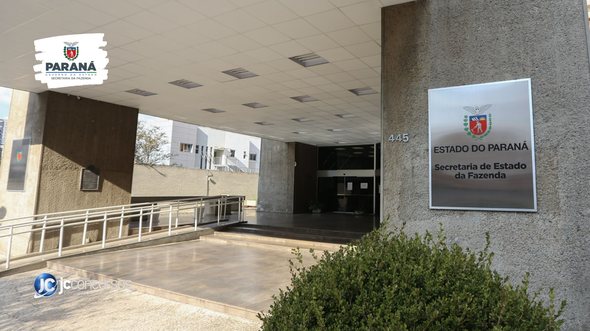 Concurso da Sefaz PR: entrada do prédio da Secretaria de Estado da Fazenda do Paraná
