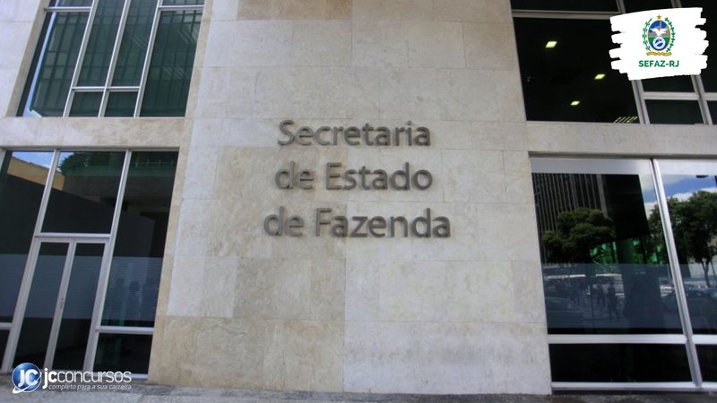 Concurso da Sefaz RJ: fachada da Secretaria de Estado da Fazenda do Rio de Janeiro