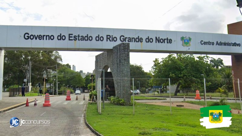 Concurso da Sefaz RN: entrada do Centro Administrativo - Google Street View