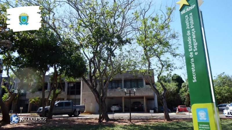Concurso da Sejusp MS: sede da pasta, em Campo Grande