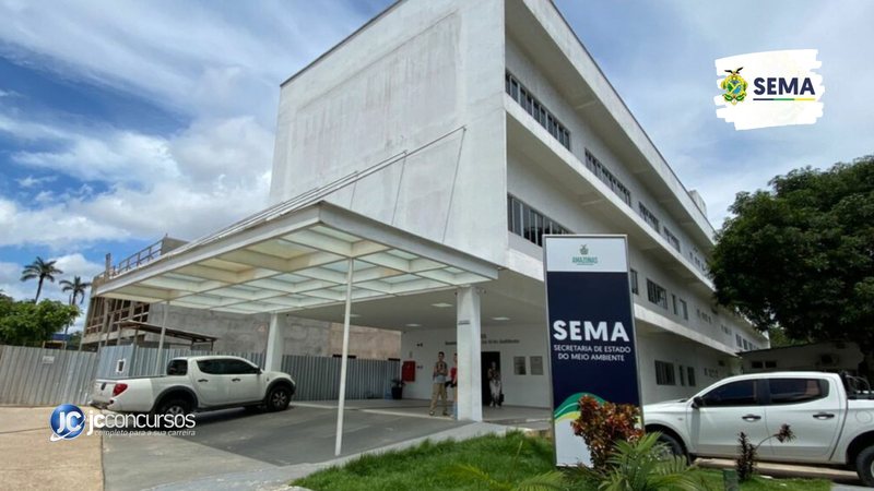 Concurso da SEMA AM: sede da Secretaria de Estado do Meio Ambiente do Amazonas - Divulgação