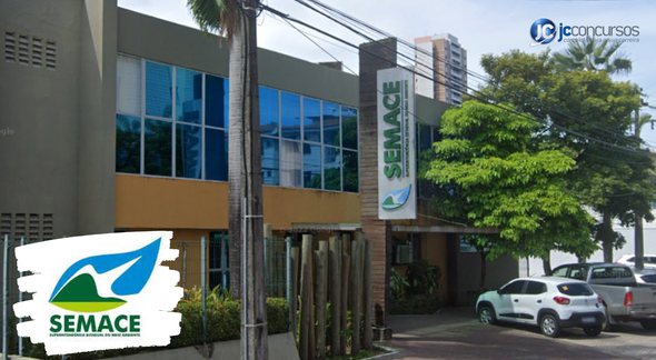 Concurso da Semace: fachada da sede da Superintendência Estadual do Meio Ambiente do Ceará - Google Street View