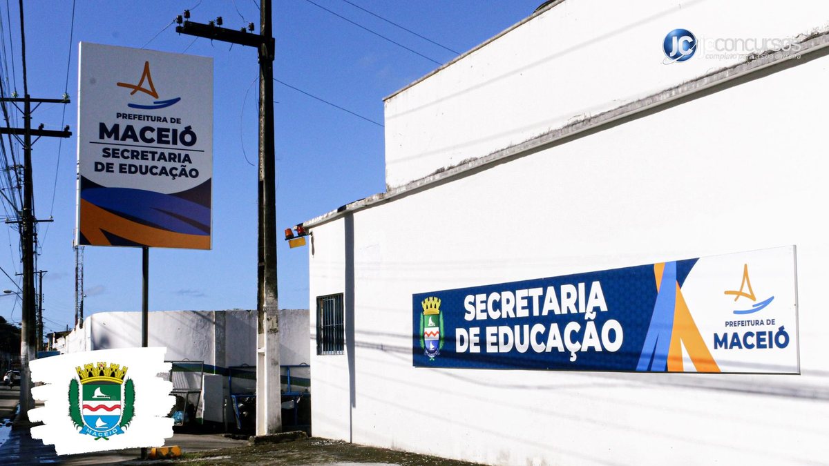 Processo seletivo da Semed de Maceió: sede da Secretaria Municipal de Educação