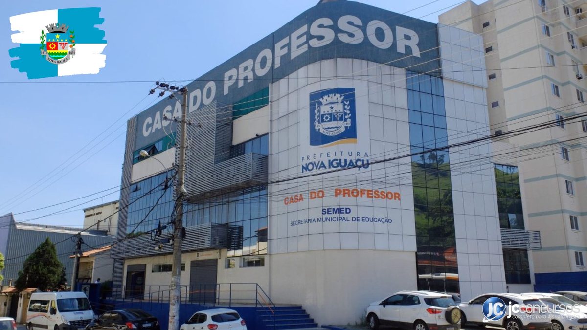 Concurso da Semed de Nova Iguaçu RJ: sede da Secretaria Municipal de Educação - Divulgação