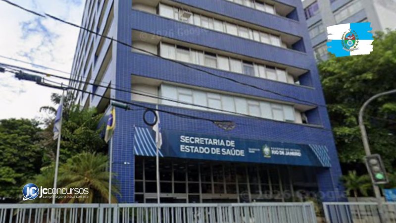 Concurso da Saúde RJ: prédio da Secretaria de Estado de Saúde do Rio de Janeiro - Google Street View
