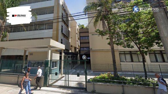 Concurso da SES SP: sede da pasta, na capital paulista