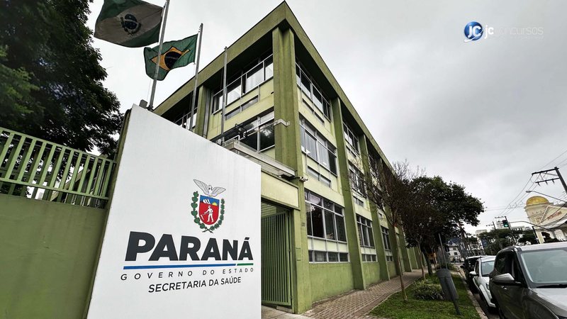 Concurso da Sesa PR: sede da pasta, em Curitiba - Foto: Divulgação