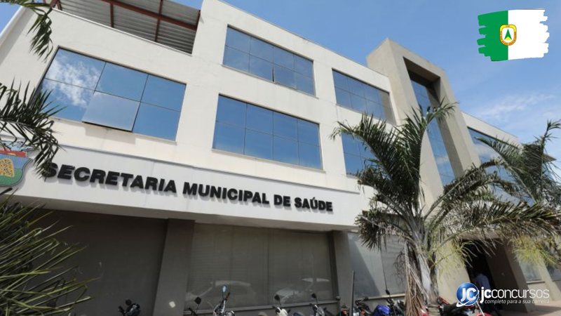 Processo seletivo da SMS de Cuiabá MT: sede da Secretaria Municipal de Saúde - Crédito: Luiz Alves/Secom