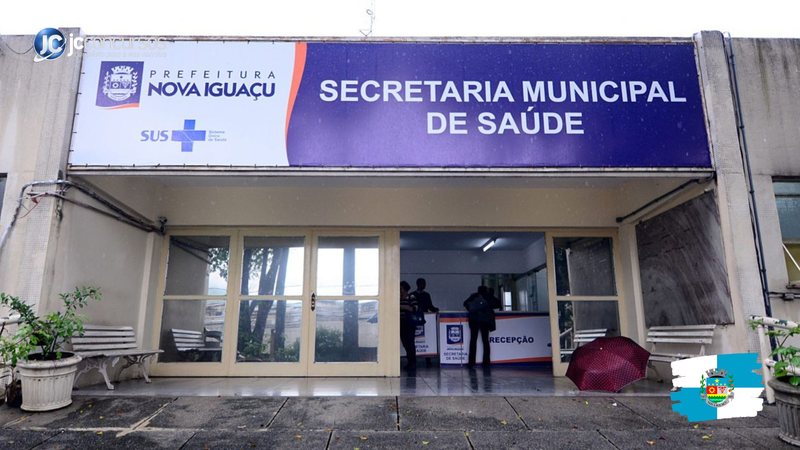 Concurso da SMS de Nova Iguaçu: fachada da Secretaria Municipal de Saúde - Divulgação