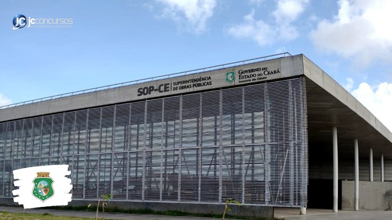 Processo seletivo da SOP CE: sede do órgão, em Fortaleza - Foto: Divulgação