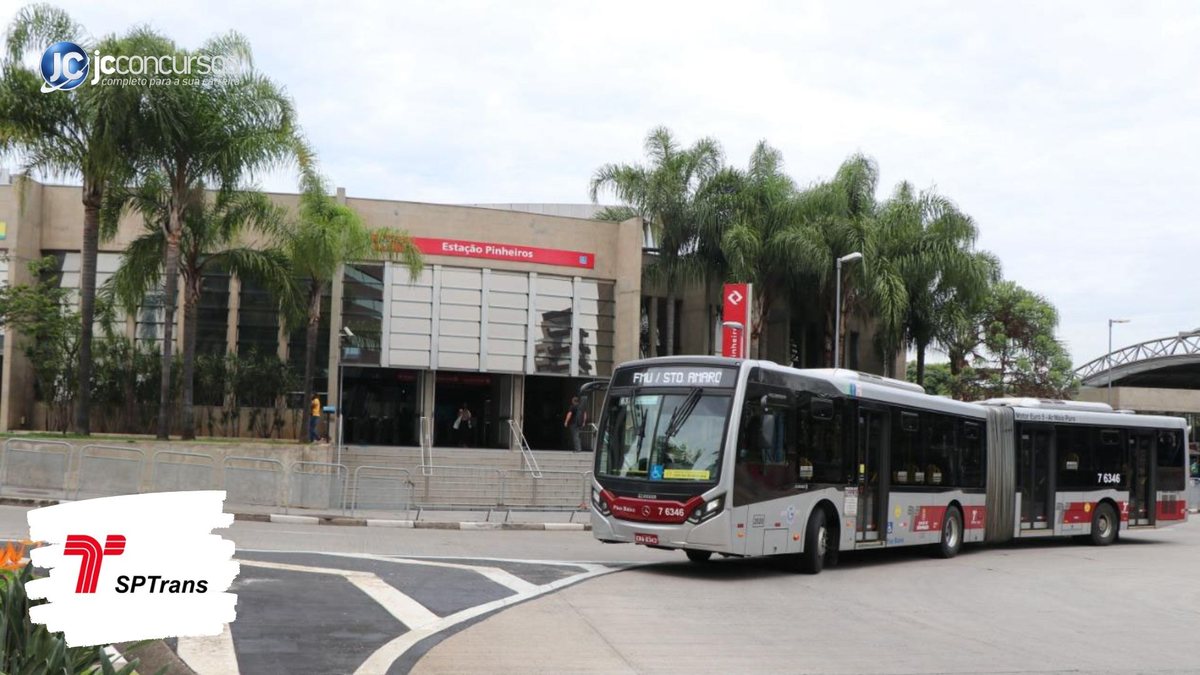 Concurso da SPTrans: ônibus deixa terminal de transporte na capital - Foto: Divulgação