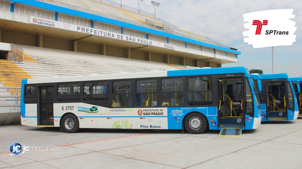 Concurso da SPTrans: empresa é responsável pela gestão do sistema de transporte por ônibus na capital