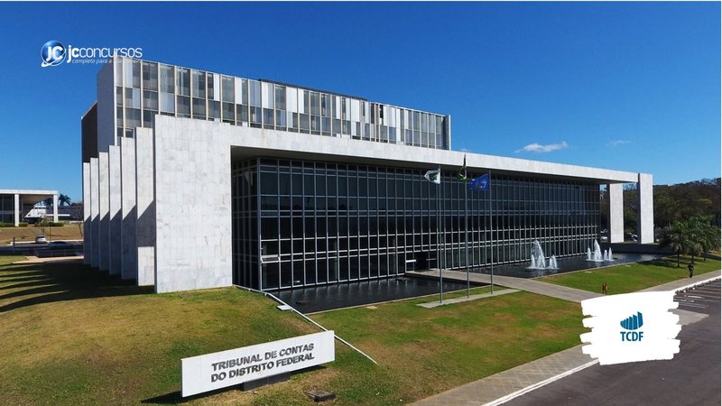 Concurso do TCDF: edifício-sede da Corte, em Brasília