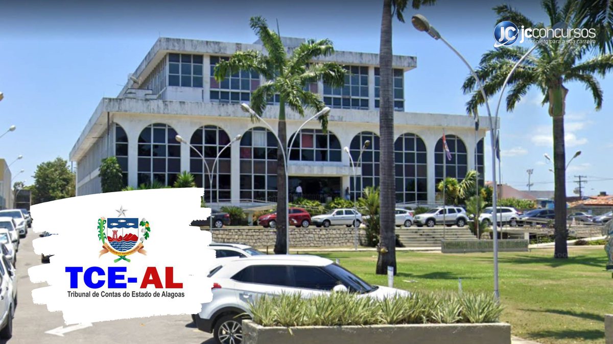 Concurso TCE AL: prédio do Tribunal de Contas do Estado de Alagoas - Reprodução/Google Street View