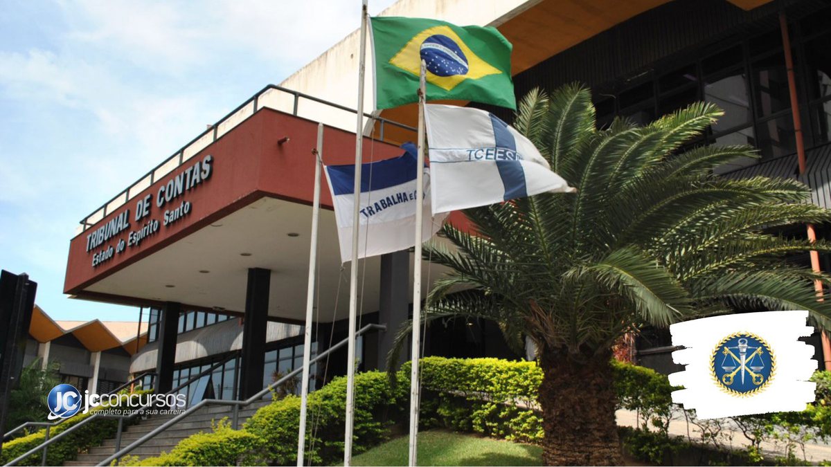 Concurso do TCE ES: sede do Tribunal de Contas do Estado do Espírito Santo, em Vitória - Divulgação