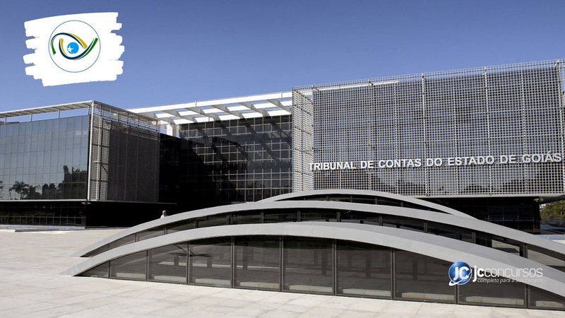 Concurso do TCE GO: edifício-sede do órgão, em Goiânia - Foto: Divulgação