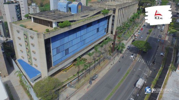 Concurso do TCE MG: edifício-sede da Corte, em Belo Horizonte - Foto: Divulgação