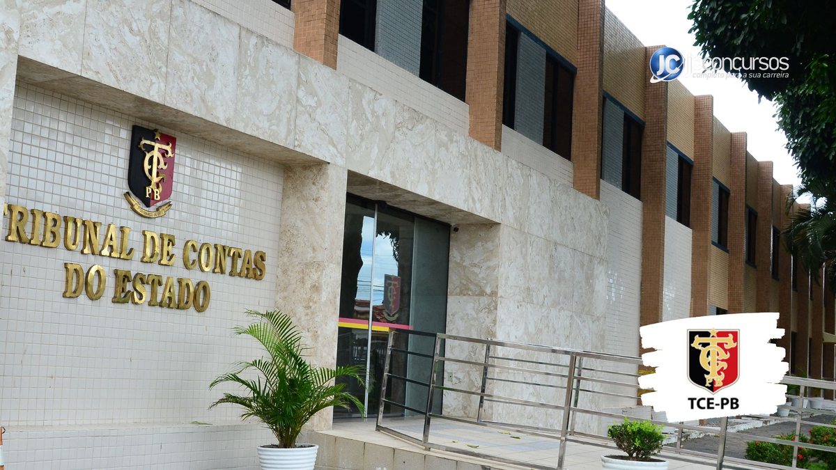Concurso do TCE PB: sede do Tribunal de Contas do Estado da Paraíba, em João Pessoa - Divulgação