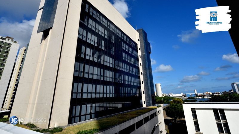 Concurso do TCE PE: edifício-sede da Corte, no Recife - Foto: Marilia Auto/TCE PE
