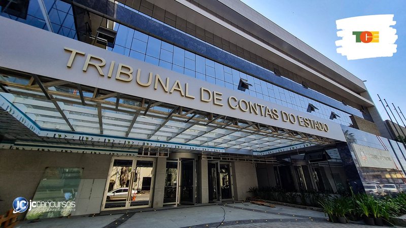 Concurso do TCE RS: edifício-sede da Corte, em Porto Alegre