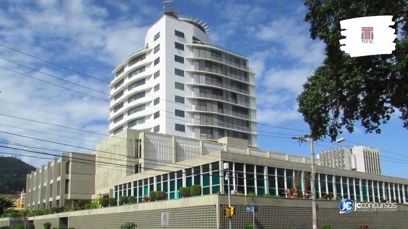 Concurso do TCE SC: sede da Corte, em Florianópolis - Foto: Divulgação