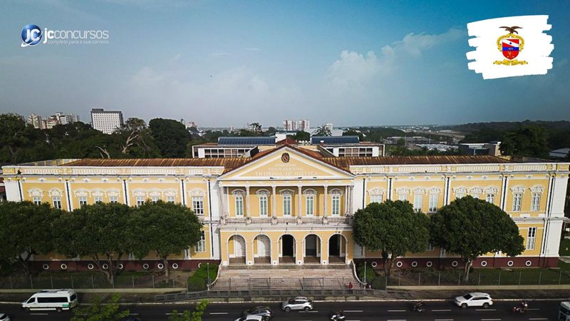 Concurso do TJ PA: edifício-sede da Corte, em Belém