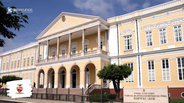 Concurso do TJ PA: edifício-sede da Corte, em Belém - Foto: Divulgação