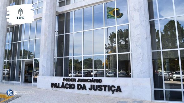 Concurso do TJ PR: edifício-sede da Corte, em Curitiba - Foto: Divulgação