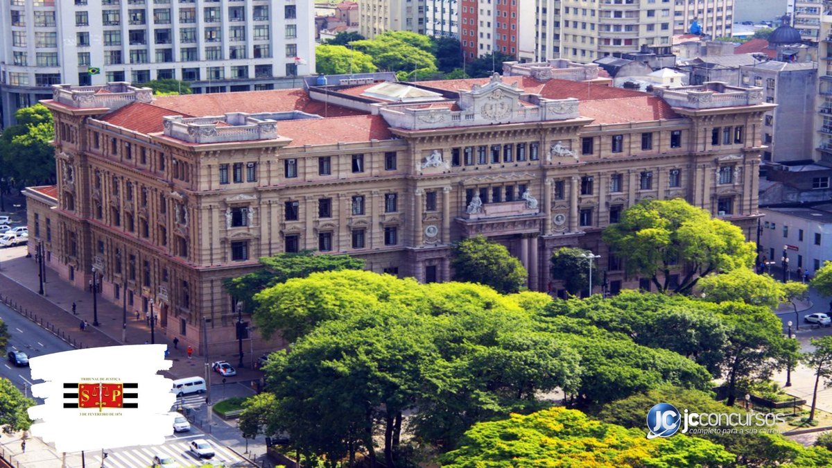 Concurso do TJ SP: prédio do Palácio da Justiça de São Paulo, na capital