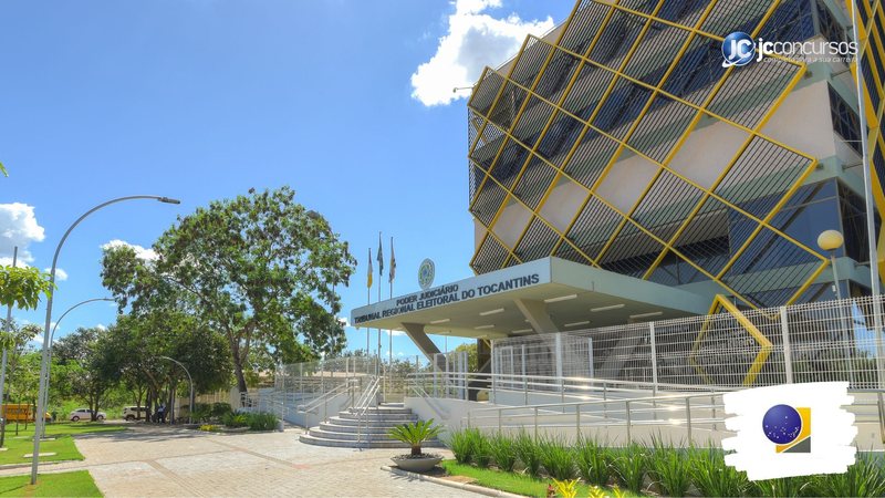 Concurso do TRE TO: edifício-sede da Corte, em Palmas - Foto: Divulgação