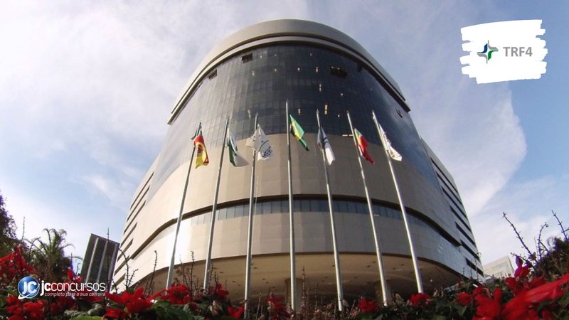 Concurso do TRF4: edifício-sede da Corte, em Porto Alegre