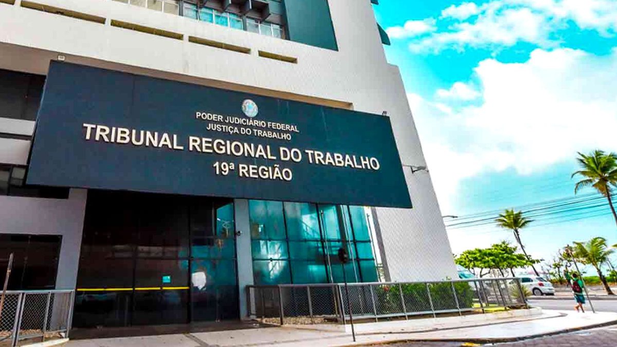 Concursos do TRT: prédio do TRT Alagoas, que está com inscrições abertas - Divulgação/TRT/AL