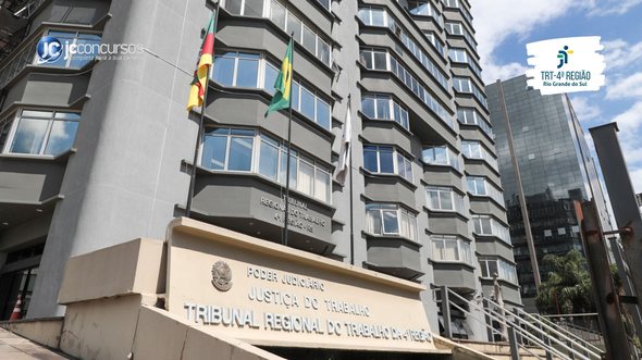 Concurso do TRT-4 RS: edifício-sede do Tribunal Regional do Trabalho da 4ª Região