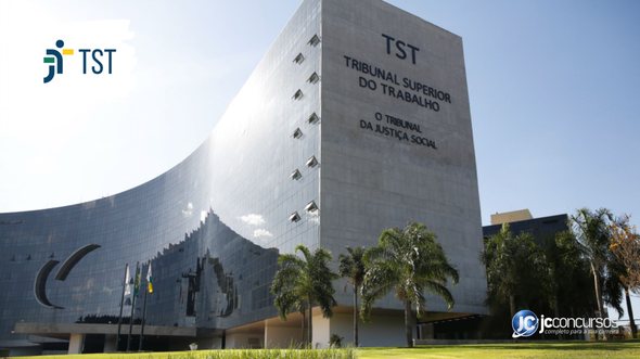 Concurso do TST: edifício-sede do Tribunal Superior do Trabalho, em Brasília - Divulgação