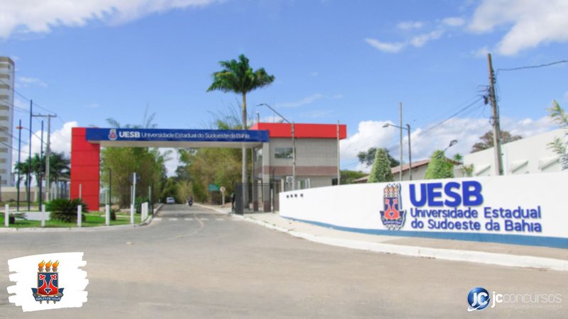 Processo seletivo da Uesb: entrada do campus de Vitória da Conquista - Divulgação