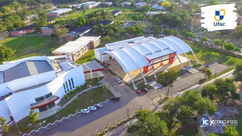 Concurso da Ufac: vista aérea do Campus Floresta, em Cruzeiro do Sul