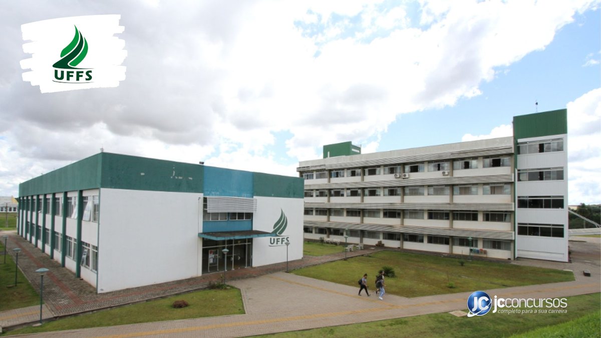 Concurso da UFFS: vista panorâmica do campus de Erechim - Divulgação