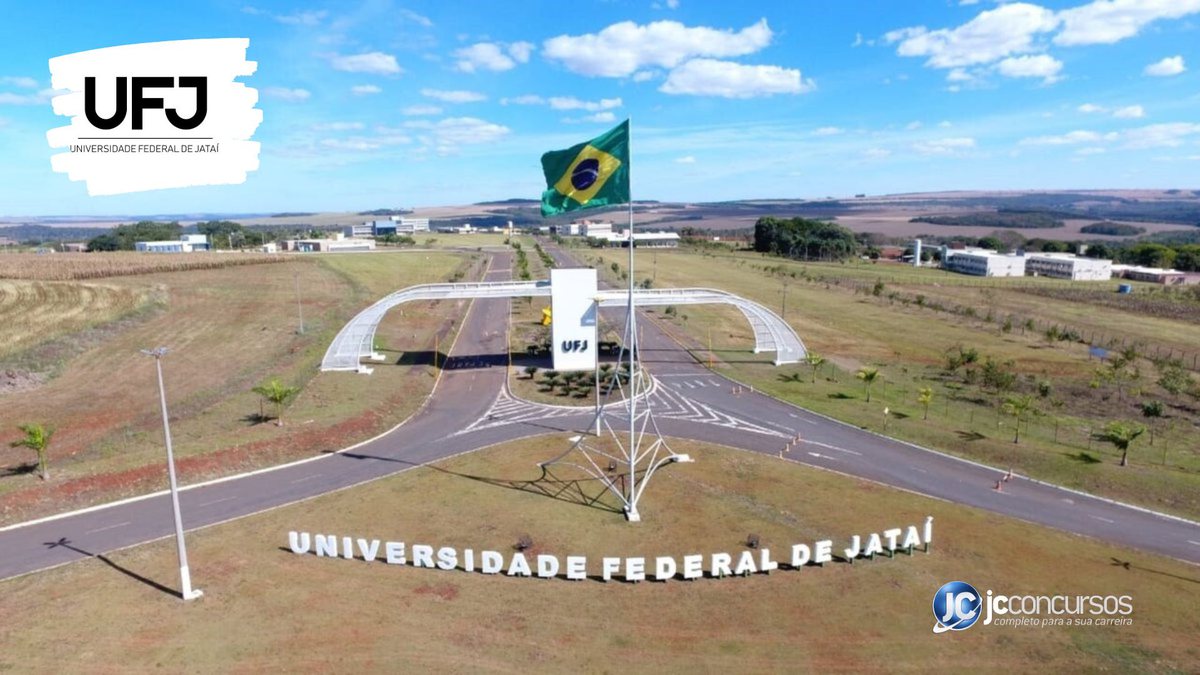 Concurso da UFJ: vista panorâmica de um dos campi da instituição - Foto: Divulgação