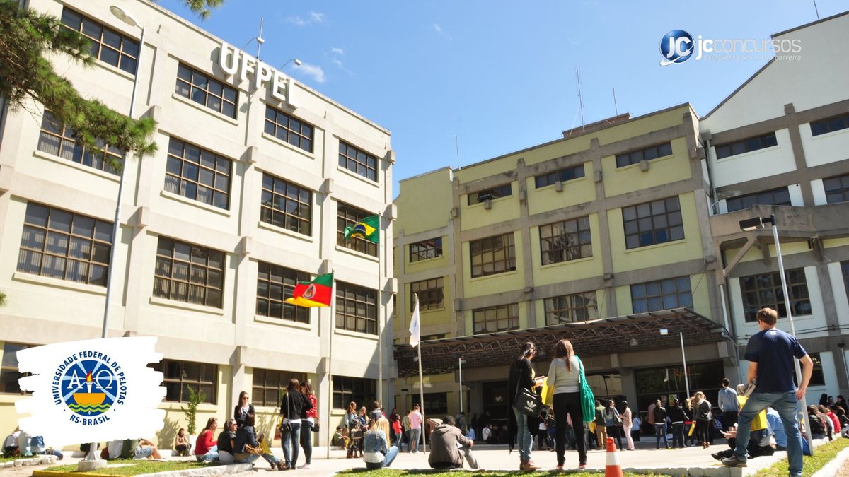 Concurso da UFPel: campus da Universidade Federal de Pelotas