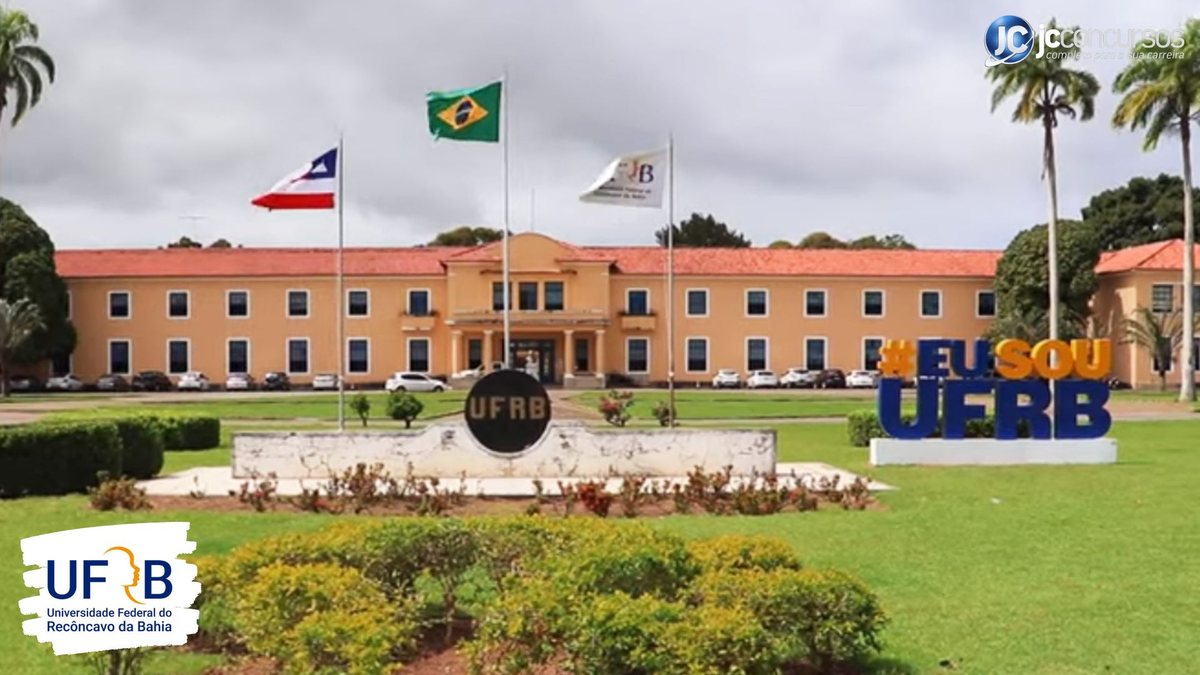 Concurso da UFRB: sede da Universidade Federal do Recôncavo da Bahia
