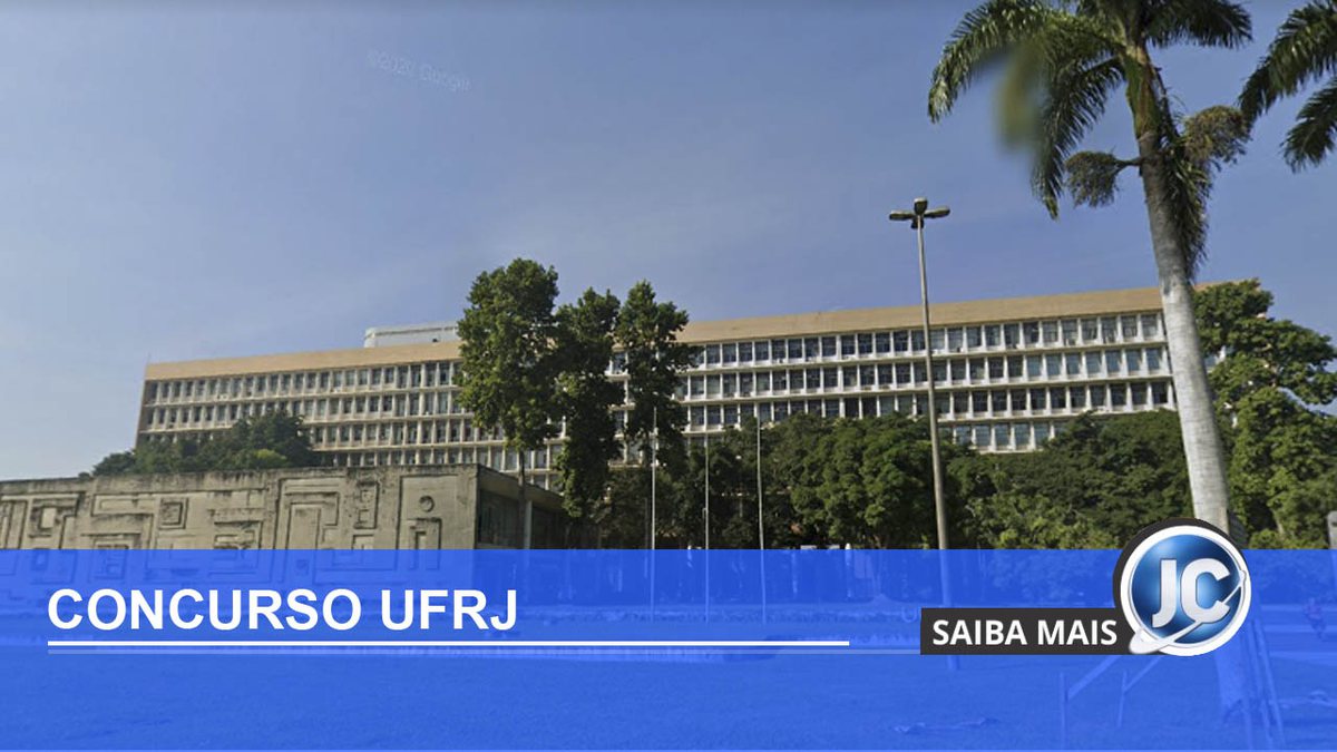Concurso UFRJ: fachada da universidade