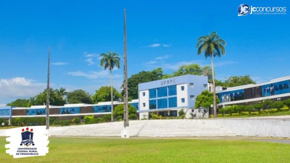 Concurso da UFRPE: fachada da Universidade Federal Rural de Pernambuco - Divulgação