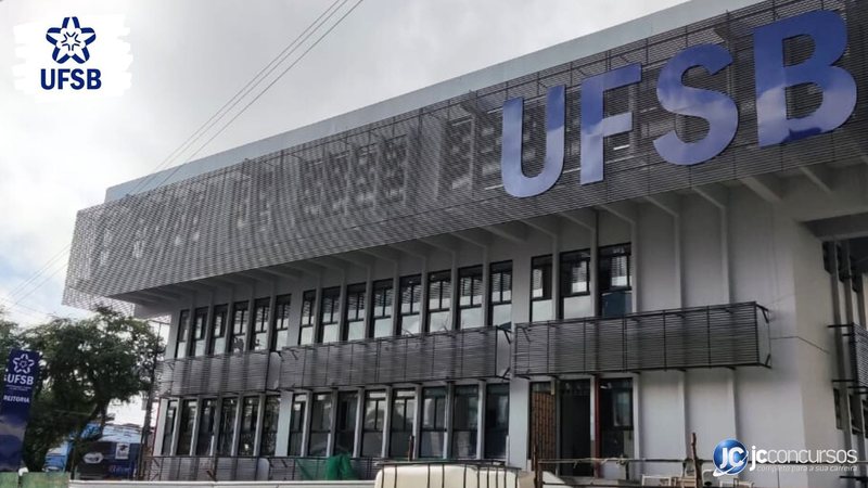 Concurso da UFSB e UFOB: fachada da reitoria da Universidade Federal do Sul da Bahia, em Itabuna