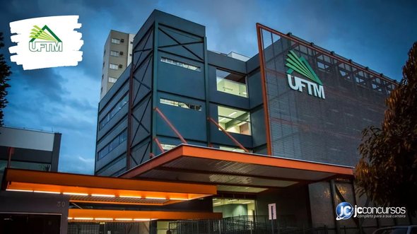Concurso da UFTM: prédio da reitoria da instituição, em Uberaba - Foto: Divulgação