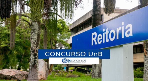 Concurso UnB - prédio da reitoria - Divulgação