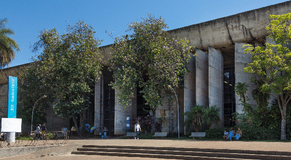 Concurso UnB: Biblioteca Central da Universidade de Brasília - Divulgação