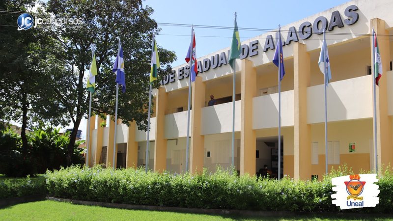 Concurso da UNEAL: fachada do campus de Arapiraca