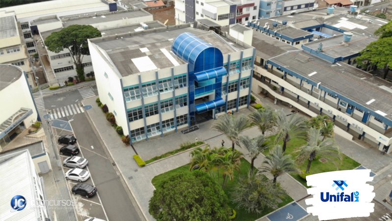 Concurso da UNIFAL: prédio da Universidade Federal de Alfenas