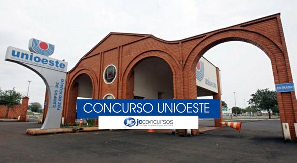 Concurso Unioeste - Campus de Foz do Iguaçu da Universidade Estadual do Oeste do Paraná - Divulgação