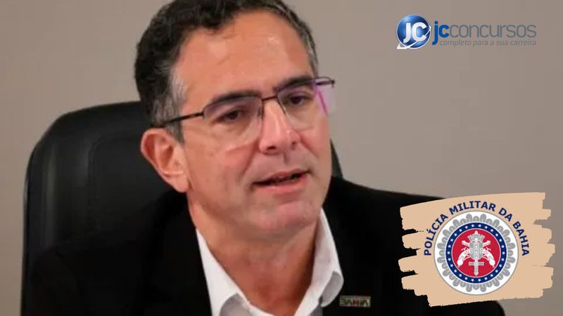 None - Concurso  PM BA secretário de administração Rodrigo Pimentel divulgação